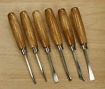 Wood carving chisels